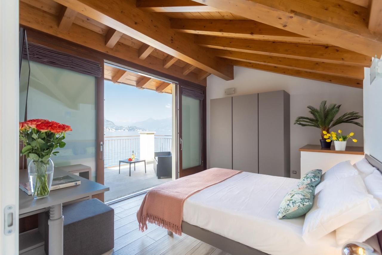 Dream Lake Apartments Lake View - Private Beach By Rent All Como Lezzeno Exterior foto